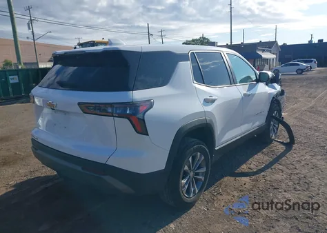 2025 Chevrolet Equinox Fwd Lt из США, поврежденный, VIN 3GNAXHEG4SL132616